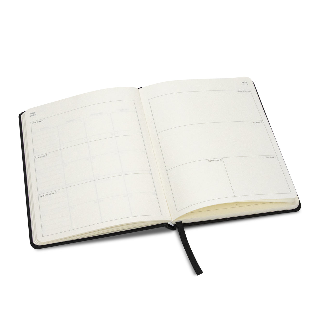 A5 Weekly Diary - 2027 - Inside