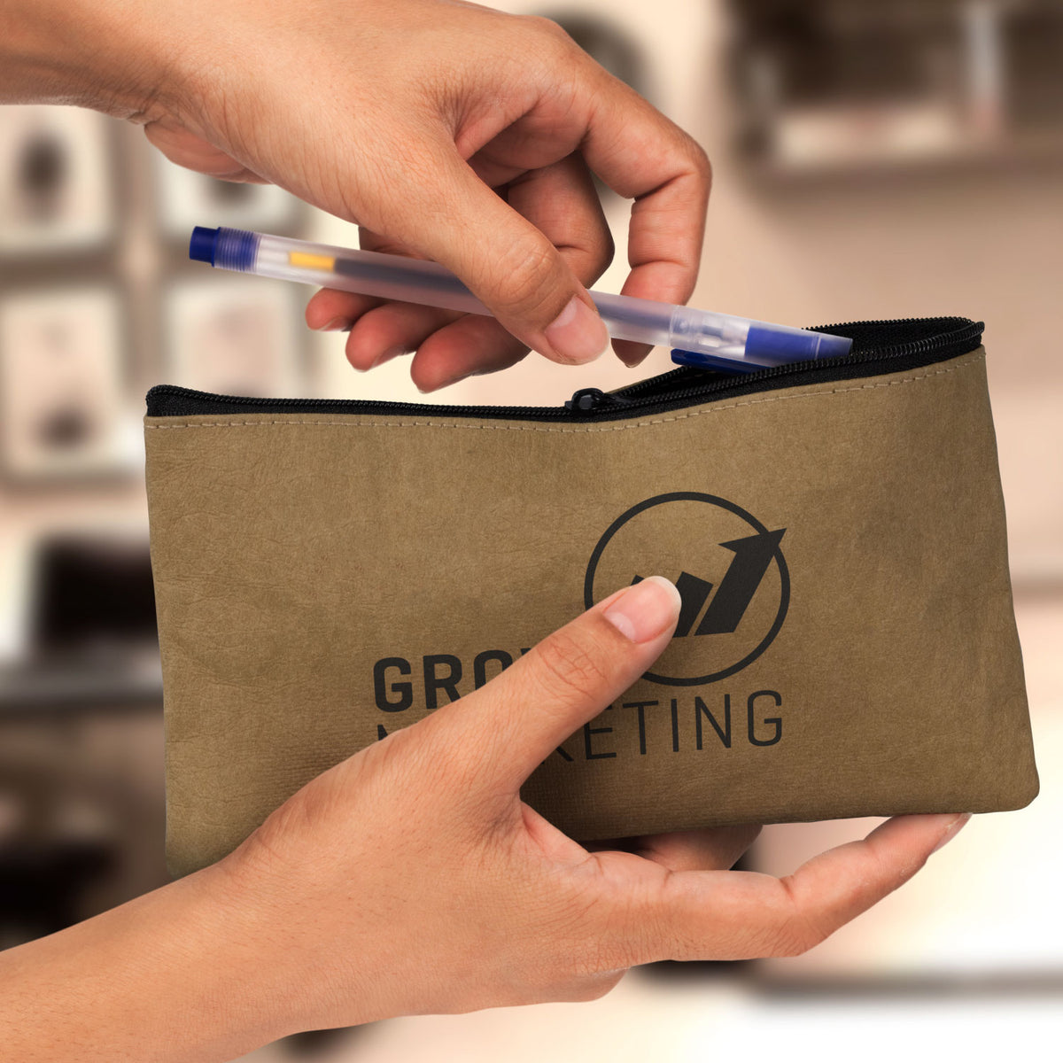 Kraft Pencil Case - Feature