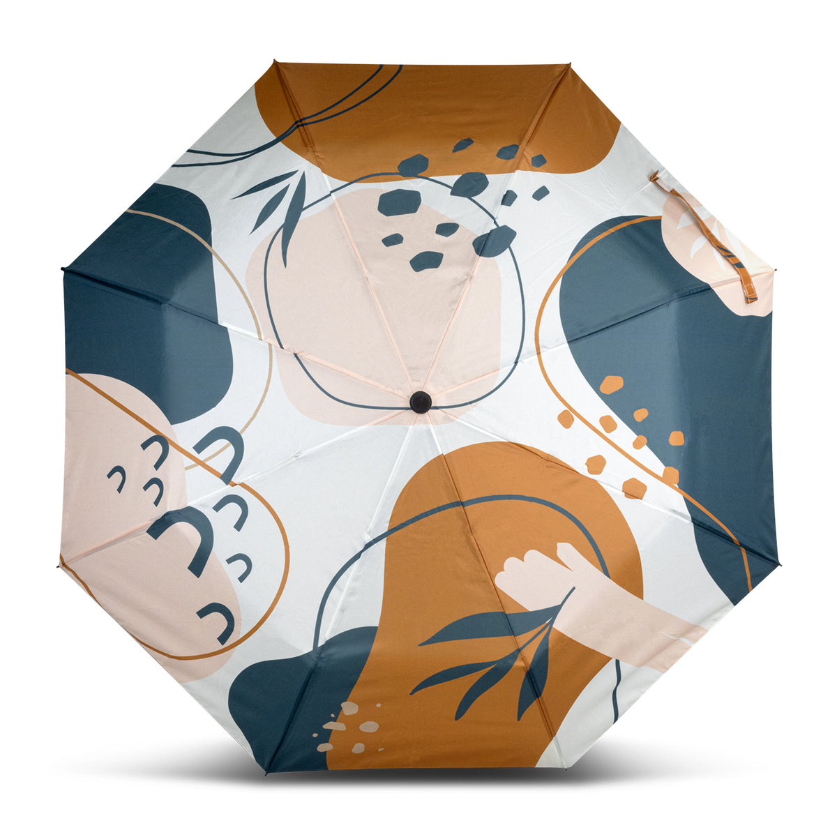 Full Colour Compact Umbrella - Front