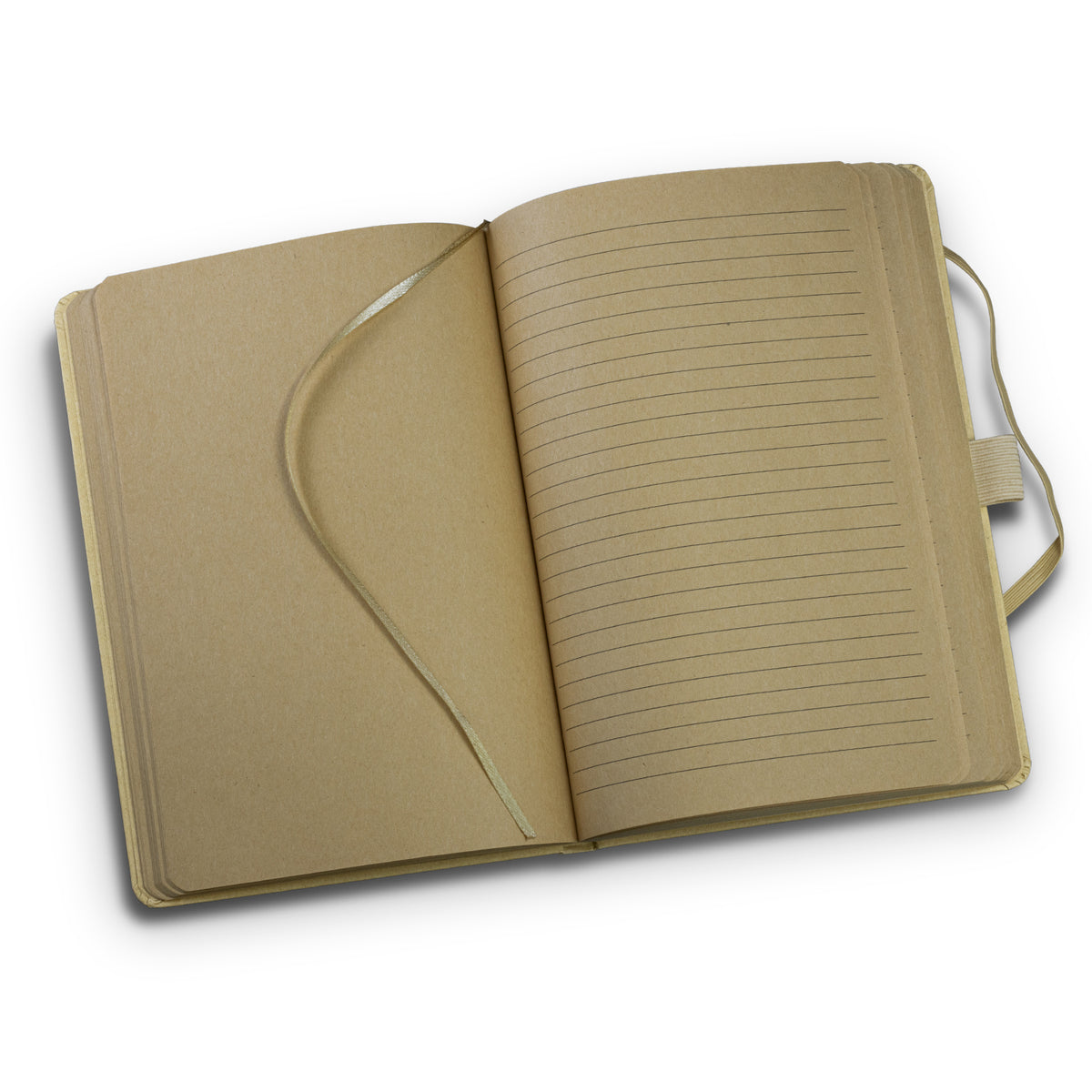 Omega Notebook - Kraft - Open