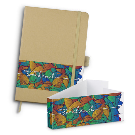 Omega Notebook - Kraft - Belly Band