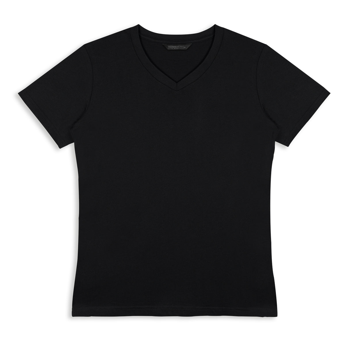 TRENDSWEAR Viva Womens T-Shirt - Jet Black