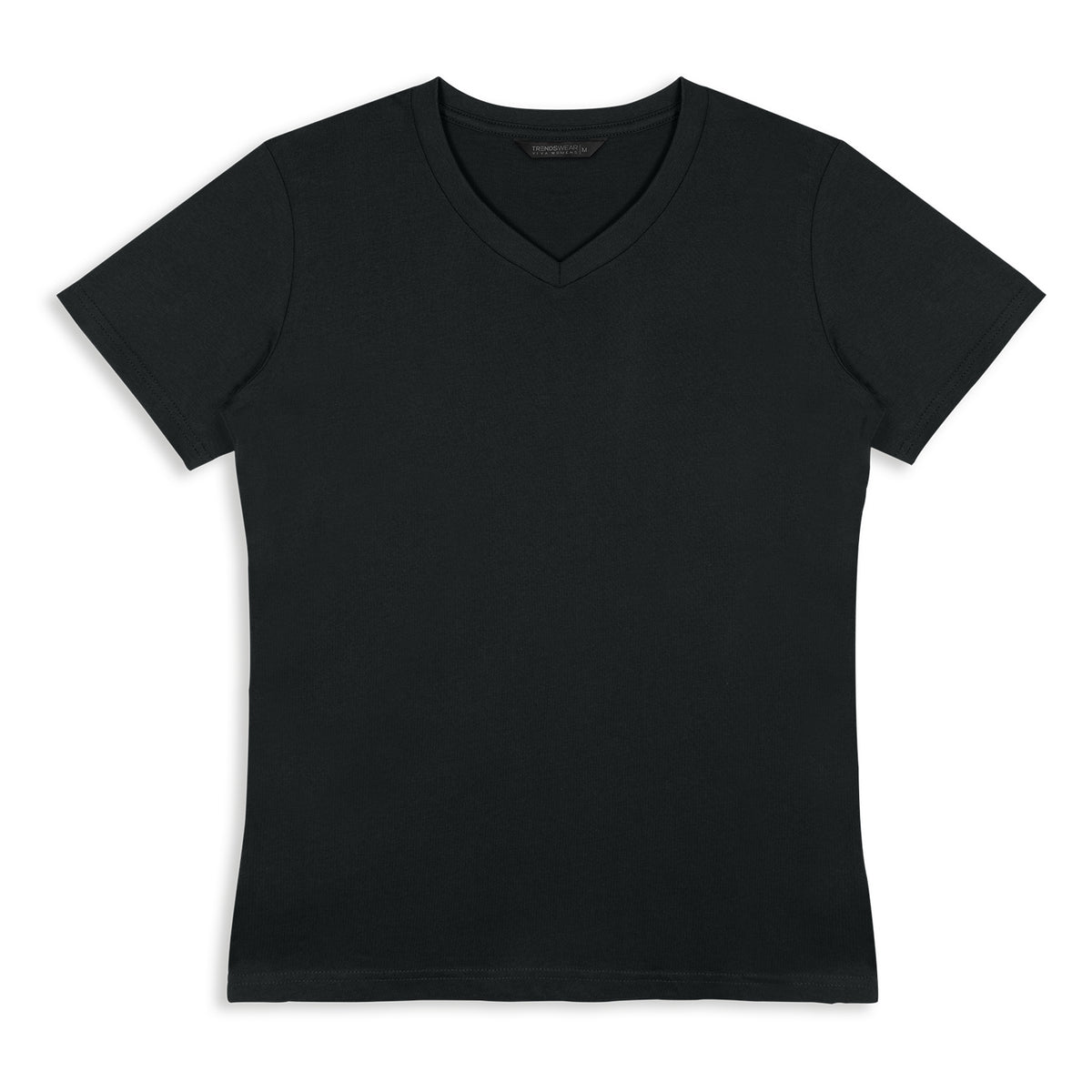 TRENDSWEAR Viva Womens T-Shirt - Soft Black