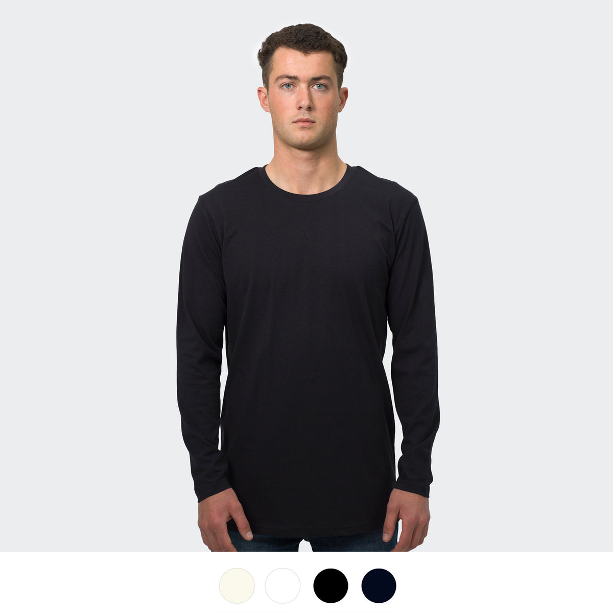 TRENDSWEAR Harlow Men's Long Sleeve Crew - Main