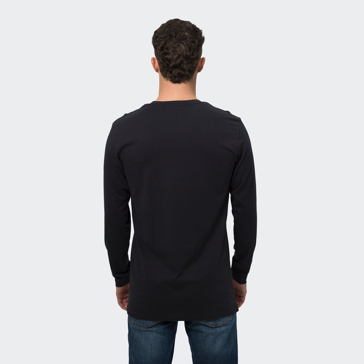 TRENDSWEAR Harlow Men's Long Sleeve Crew - Back