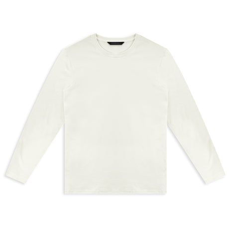 TRENDSWEAR Harlow Men's Long Sleeve Crew - Eggshell