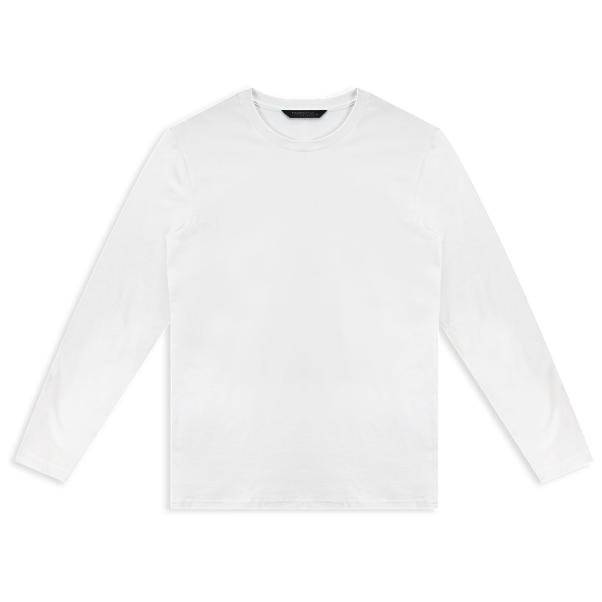 TRENDSWEAR Harlow Men's Long Sleeve Crew - White