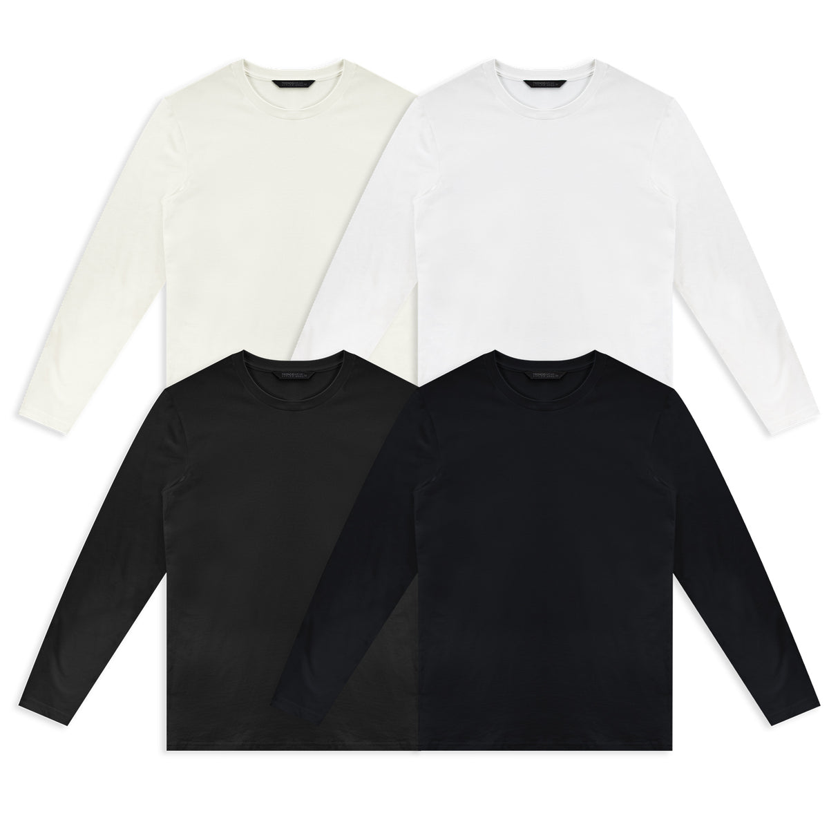 TRENDSWEAR Harlow Men's Long Sleeve Crew - Colour Range