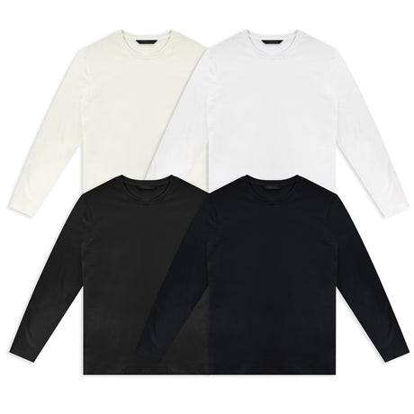 TRENDSWEAR Harlow Men's Long Sleeve Crew - Colour Range
