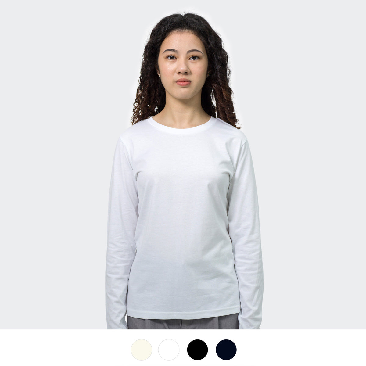 TRENDSWEAR Harlow Women's Long Sleeve Crew - Main