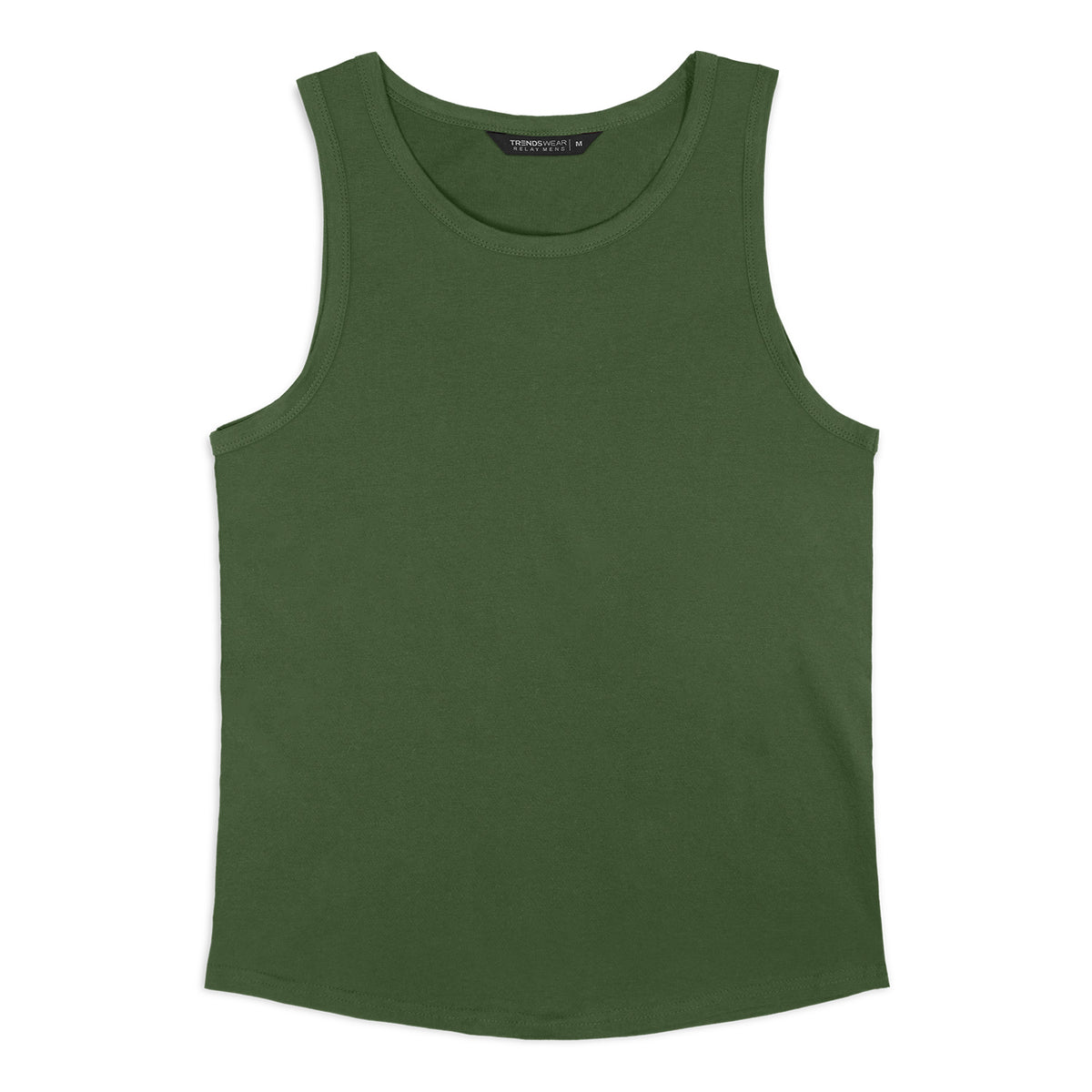 TRENDSWEAR Relay Men's Tank Top - Olive
