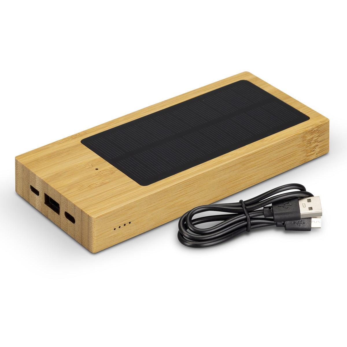 NATURA Bamboo Solar Power Bank - Accessories