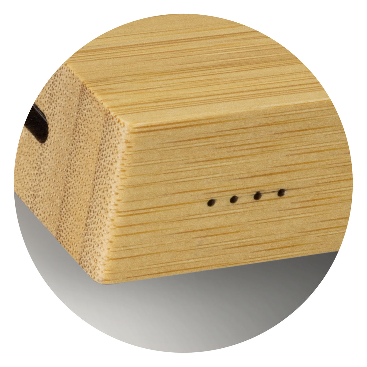 NATURA Bamboo Solar Power Bank - Detail