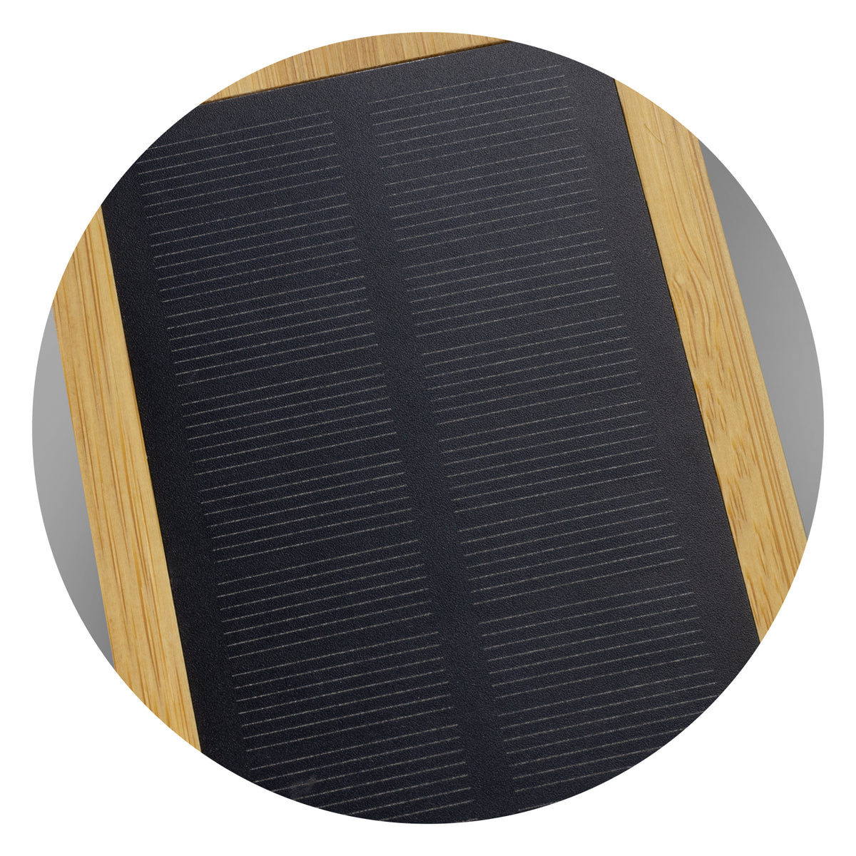 NATURA Bamboo Solar Power Bank - Detail