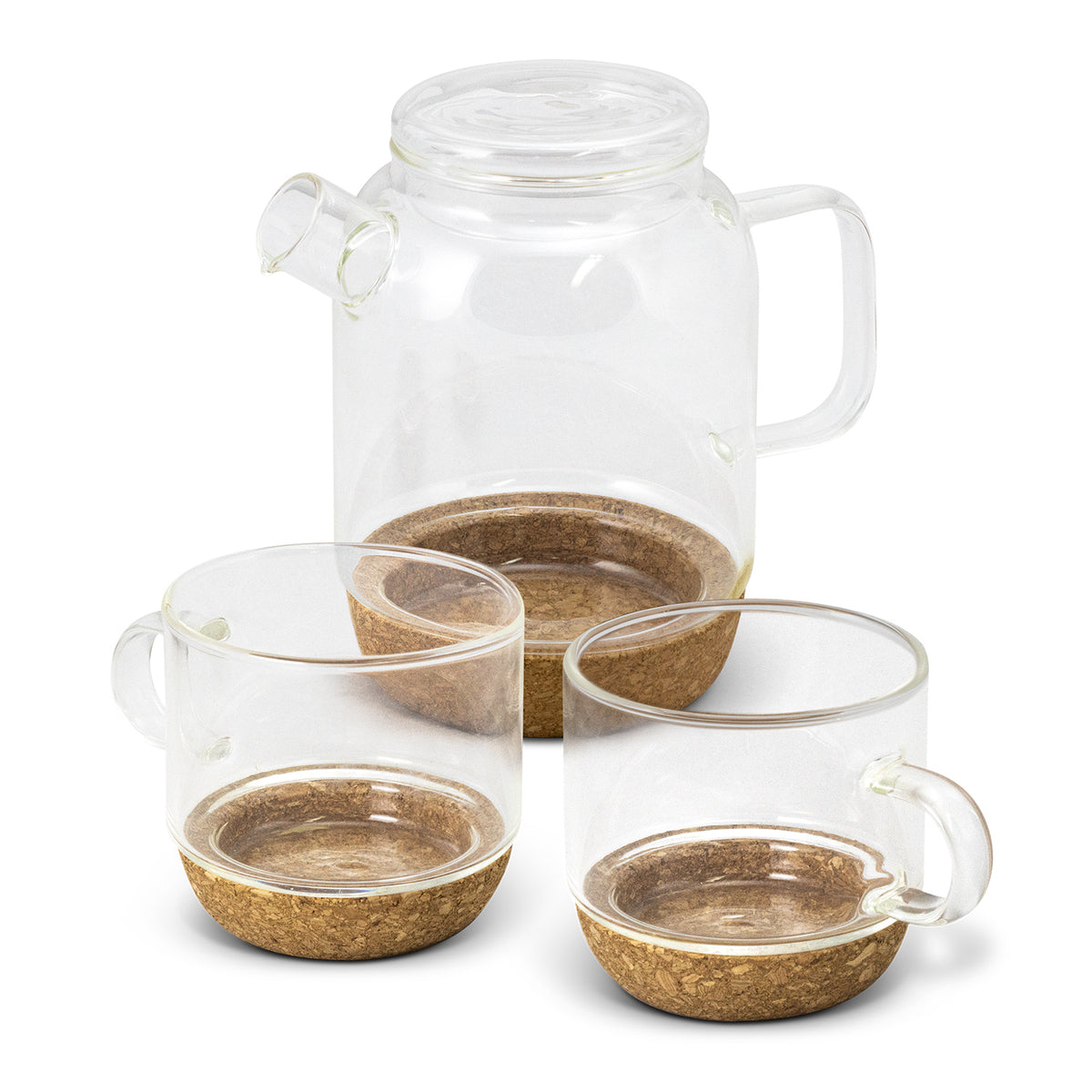Keepsake Onsen Tea Set - Natural/Clear
