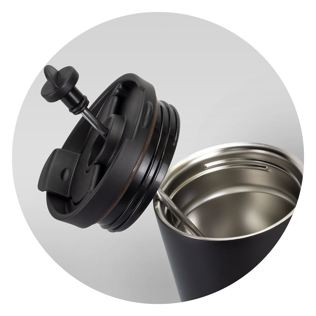 Coffee Press Vacuum Cup - Detail