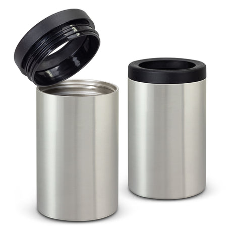 Brewski Vacuum Stubby Cooler - Silver