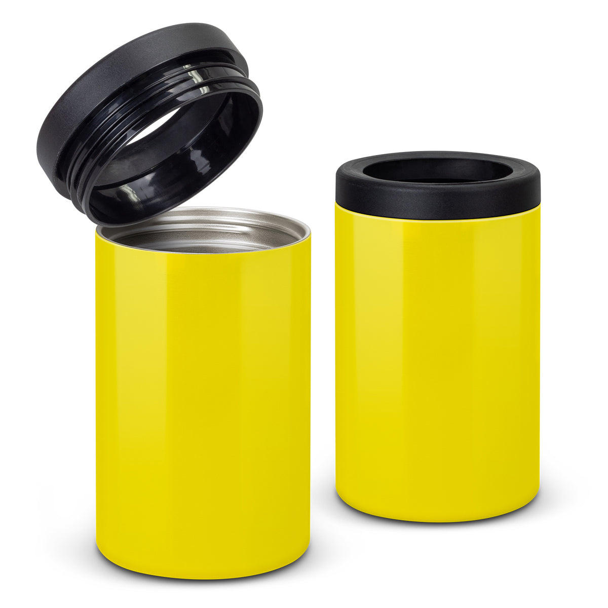 Brewski Vacuum Stubby Cooler - Yellow