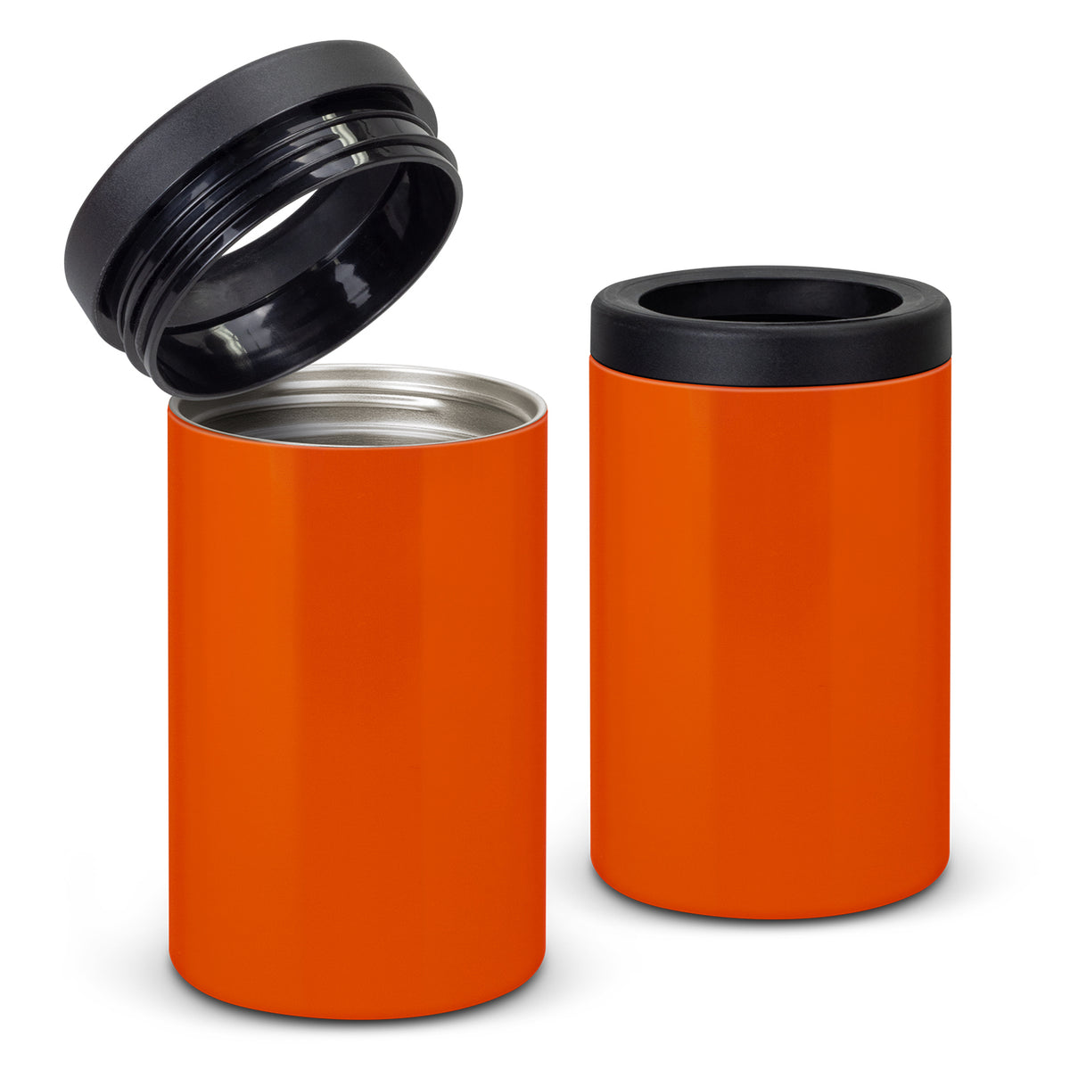 Brewski Vacuum Stubby Cooler - Orange
