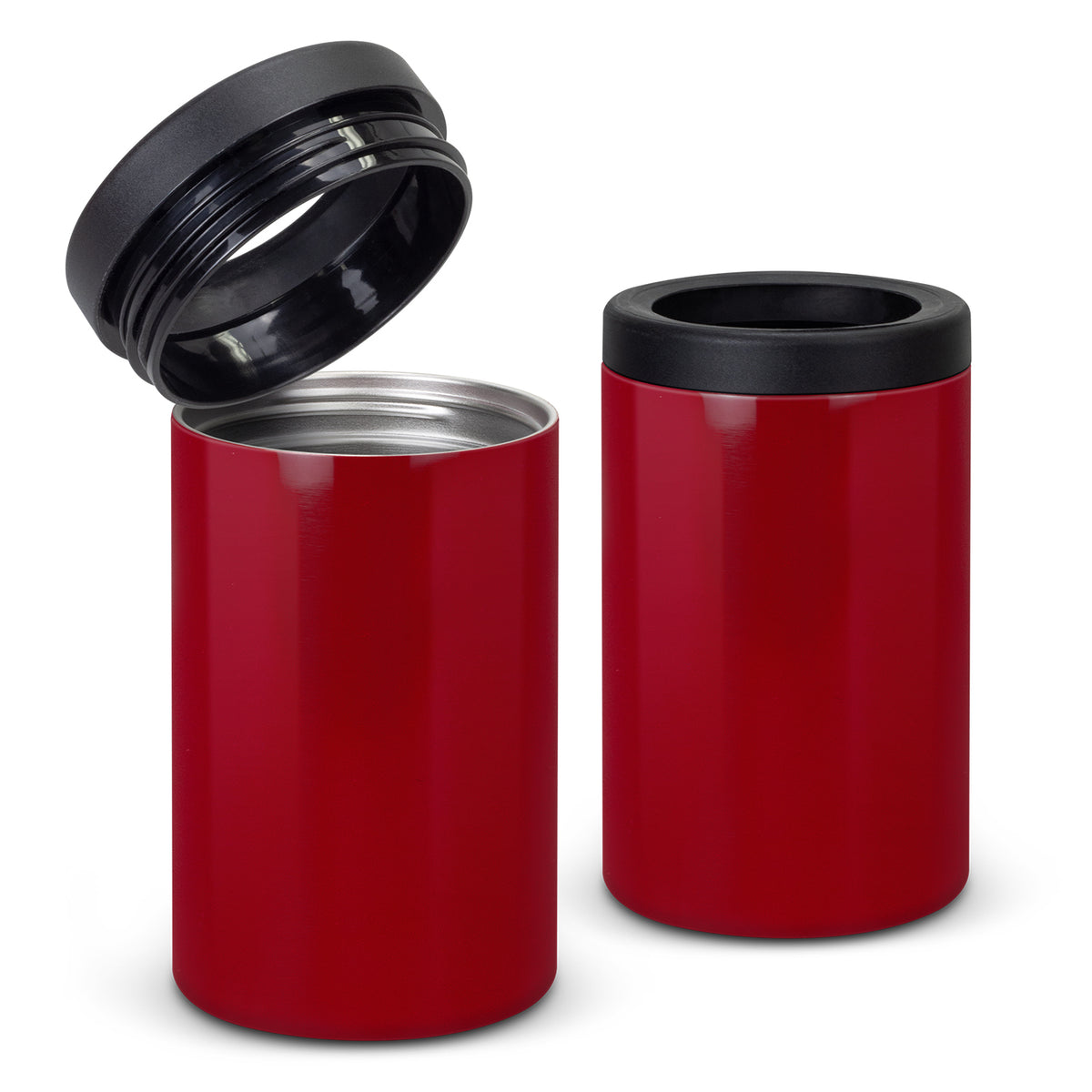 Brewski Vacuum Stubby Cooler - Red
