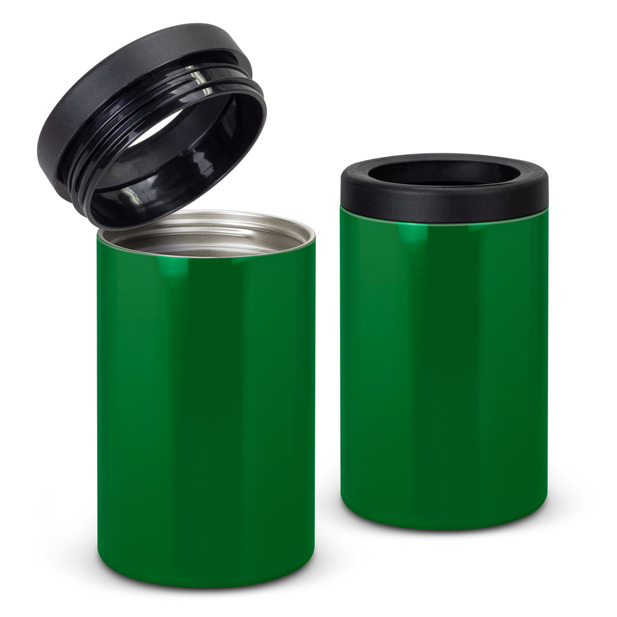 Brewski Vacuum Stubby Cooler - Dark Green