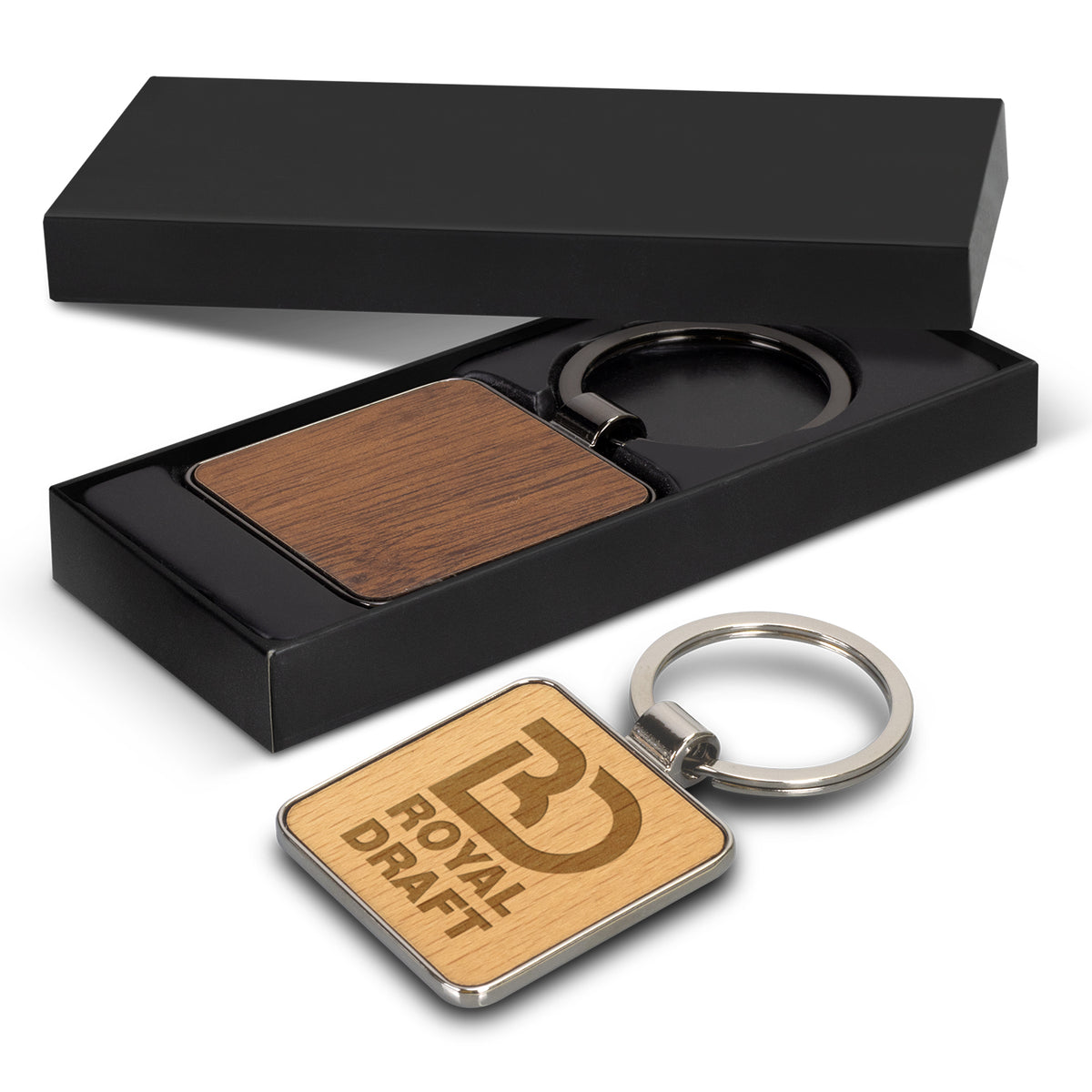 Santo Key Ring - Square - Main