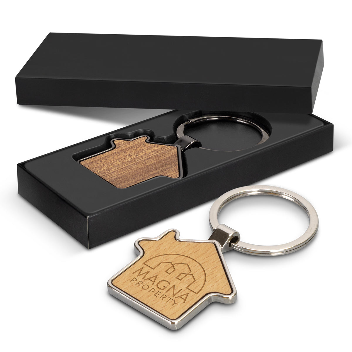 Santo House Shaped Key Ring - Main