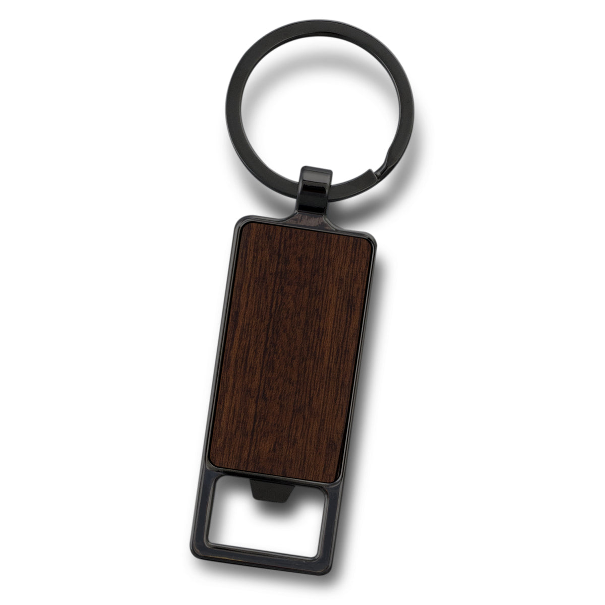 Santo Bottle Opener Key Ring - Gunmetal/Dark