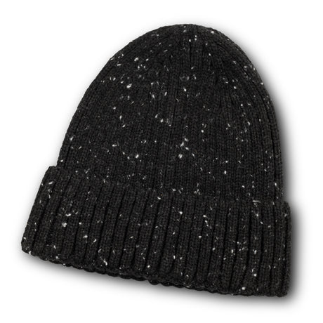 Snowflake Beanie - Black