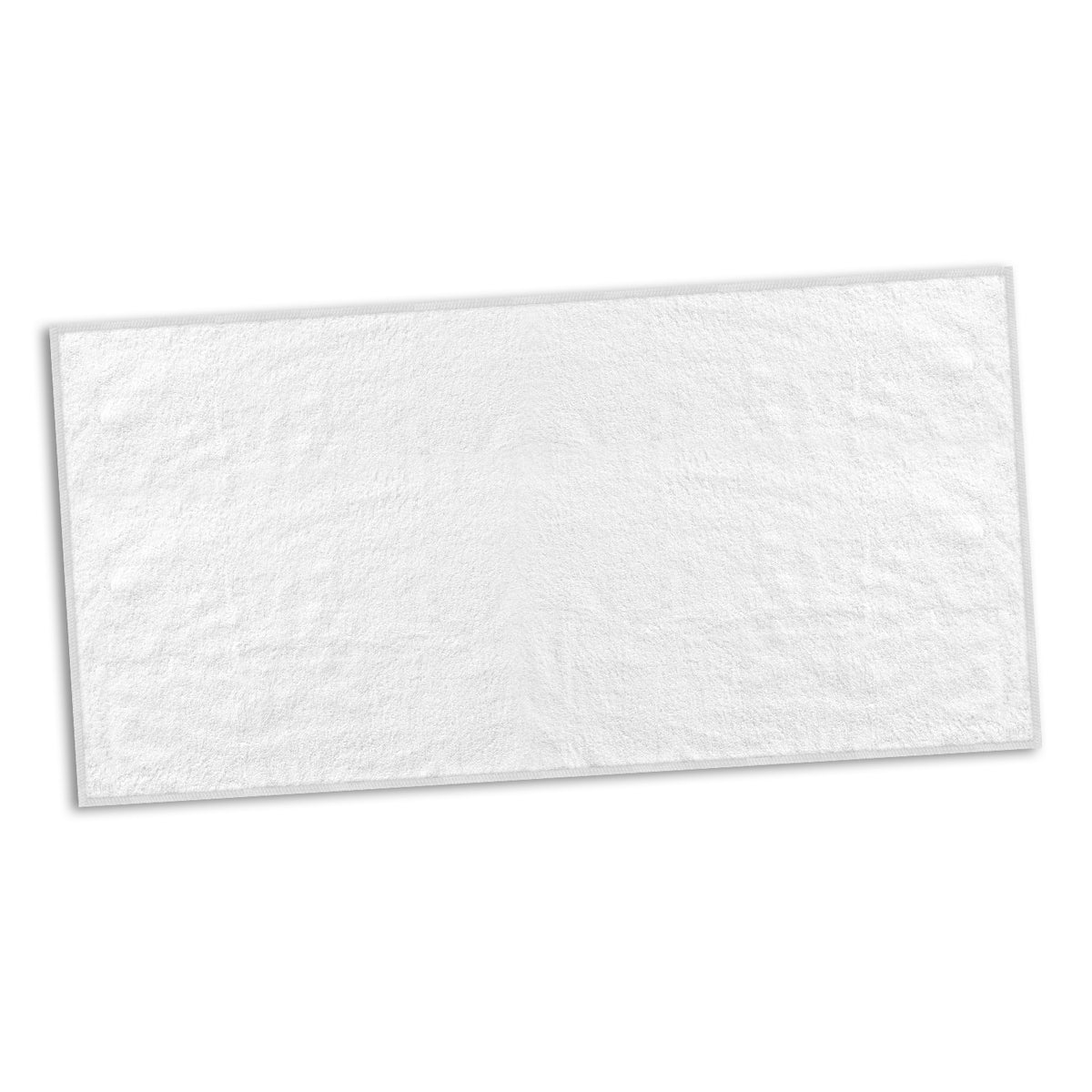 Dune Beach Towel - Full Colour - White - Back