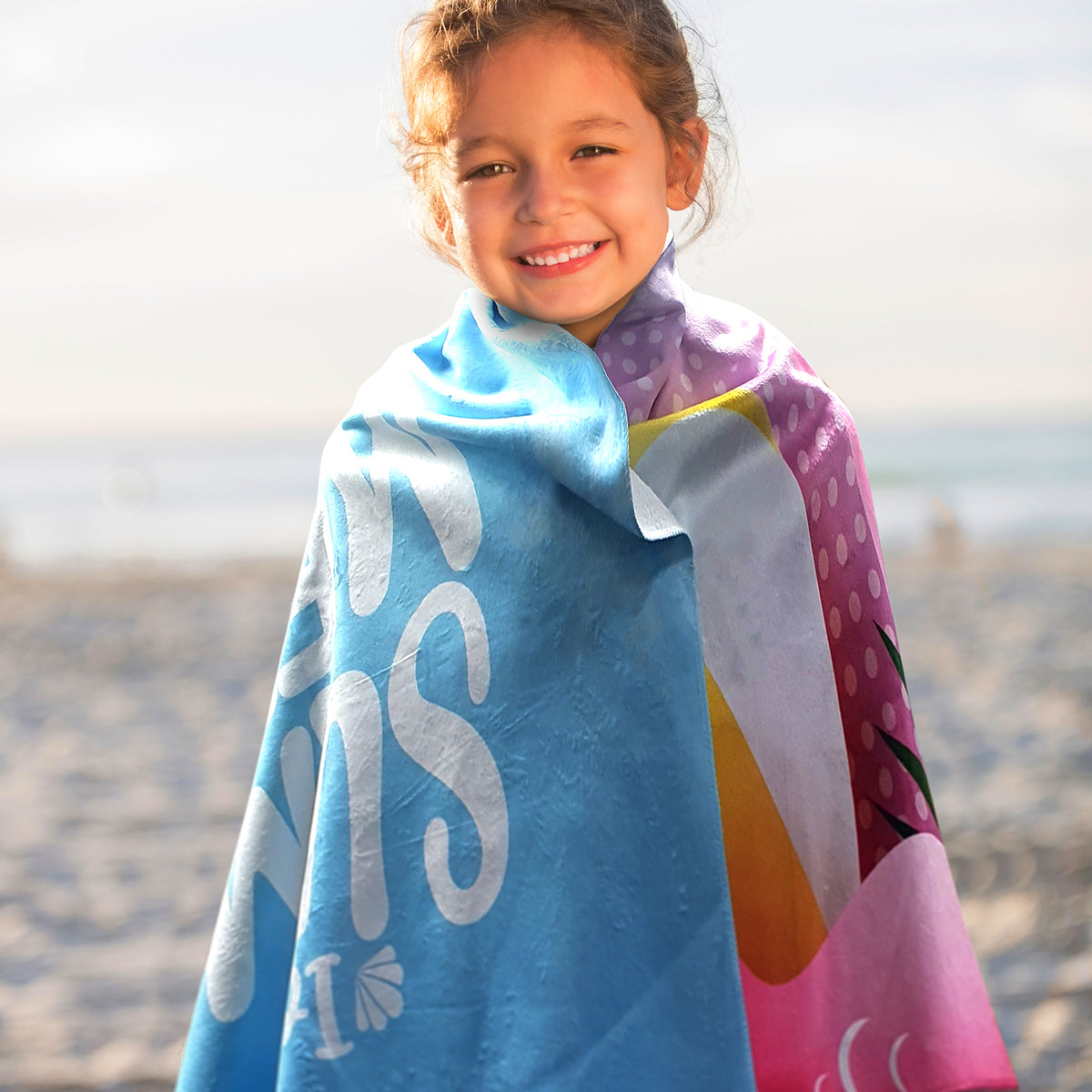Dune Beach Towel - Full Colour - Feature