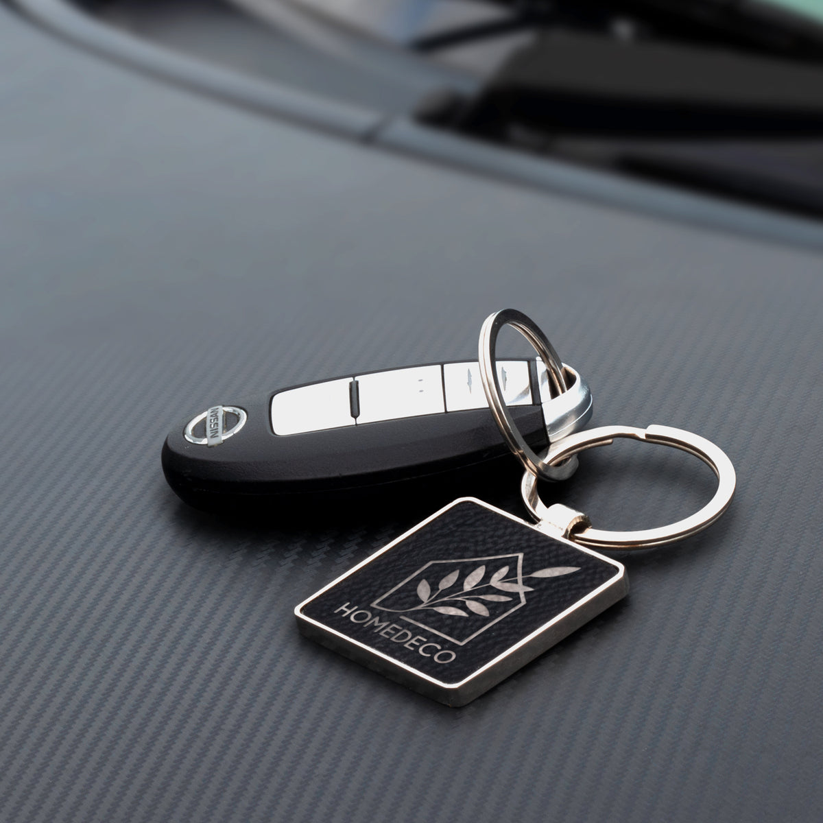 Capulet Key Ring - Square - Feature