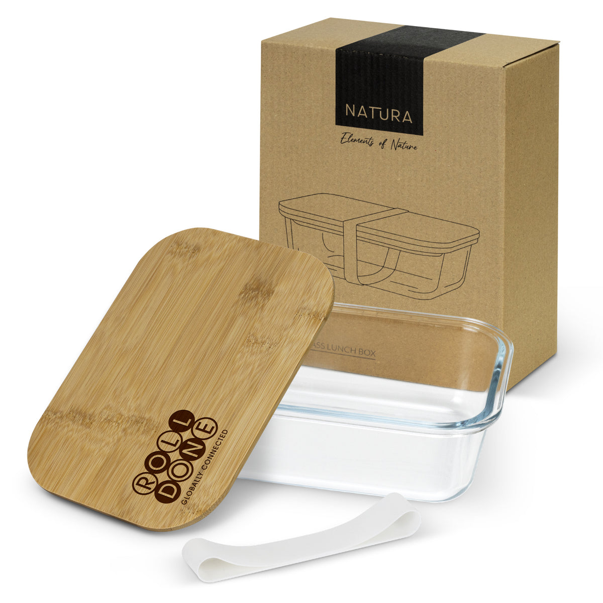 NATURA Iris Glass Lunch Box - Main