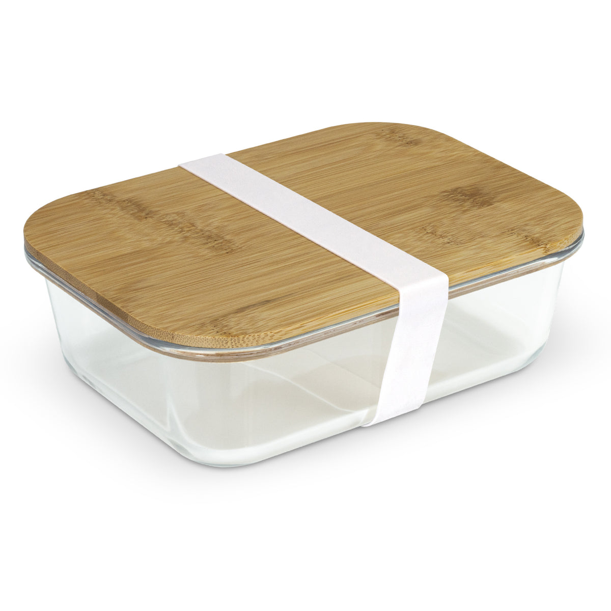NATURA Iris Glass Lunch Box - Natural/Clear