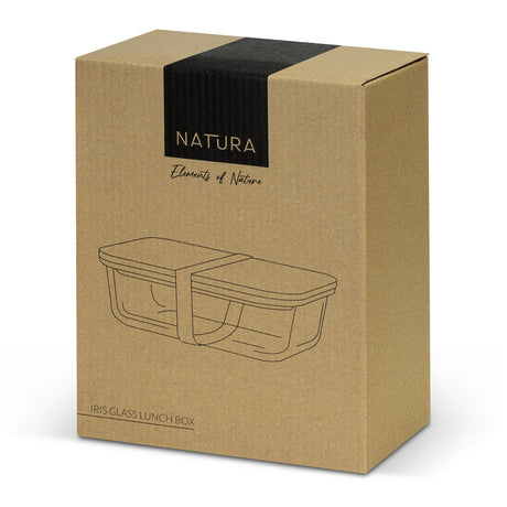 NATURA Iris Glass Lunch Box - Gift Box