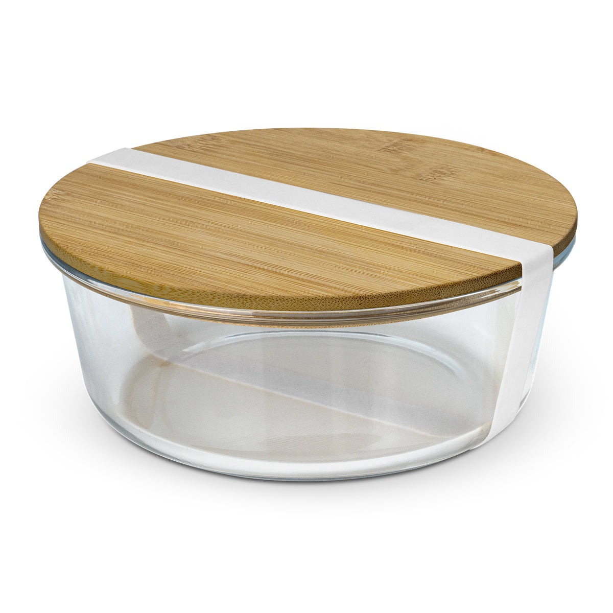 NATURA Iris Glass Food Container - Natural/Clear