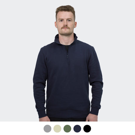 TRENDSWEAR Camden Unisex Quarter Zip - Main