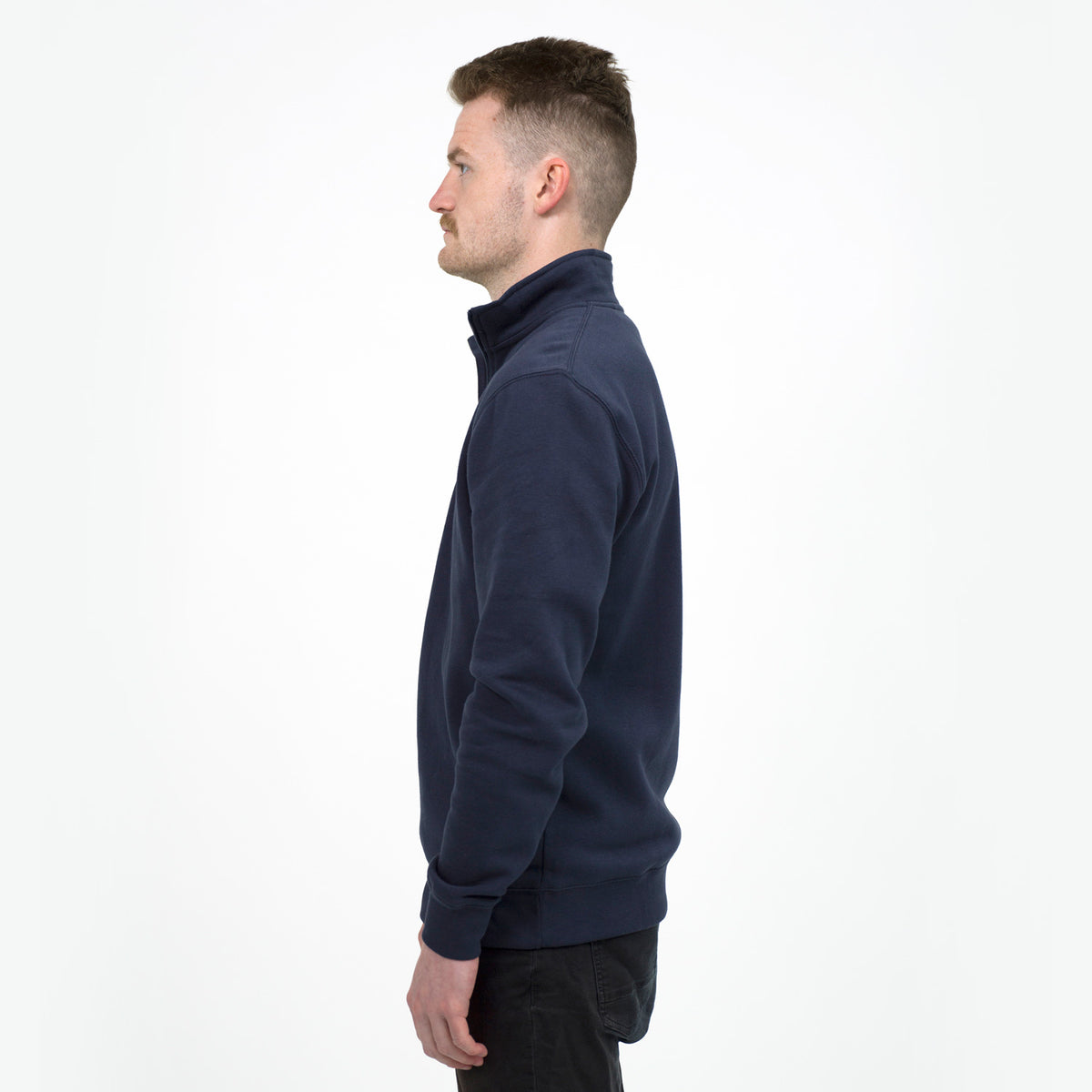 TRENDSWEAR Camden Unisex Quarter Zip - Side