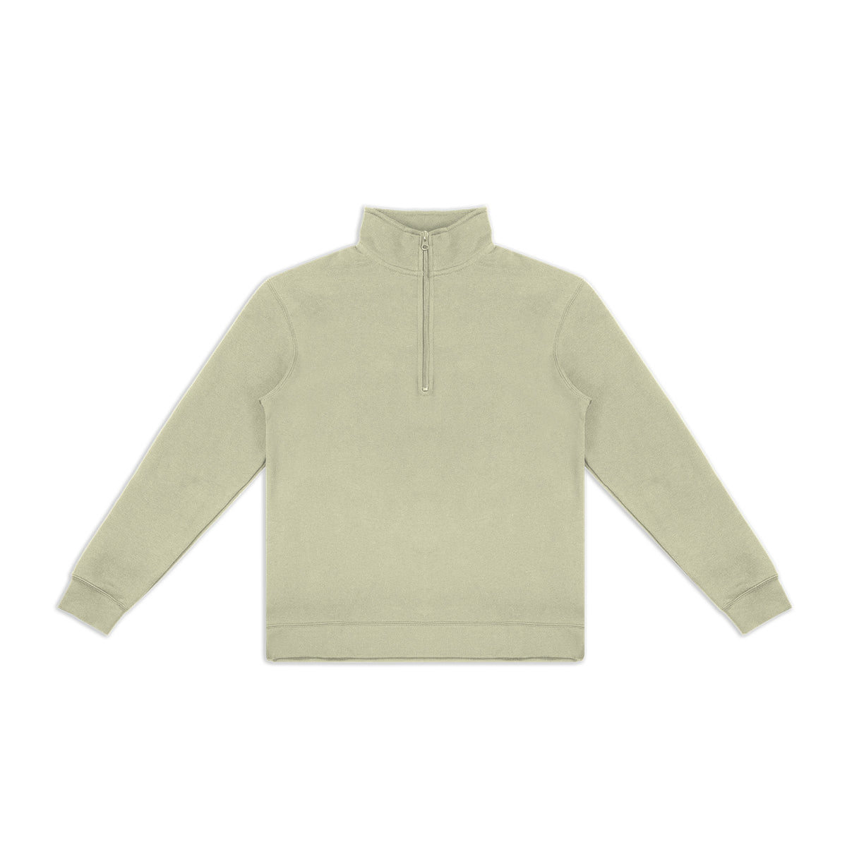 TRENDSWEAR Camden Unisex Quarter Zip - Ecru