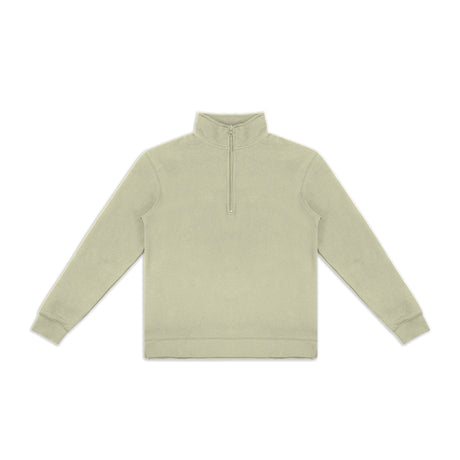TRENDSWEAR Camden Unisex Quarter Zip - Ecru
