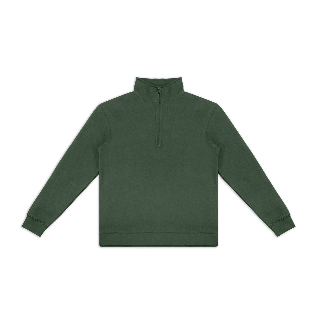 TRENDSWEAR Camden Unisex Quarter Zip - Olive