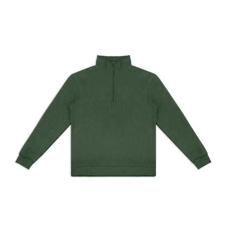 TRENDSWEAR Camden Unisex Quarter Zip - Olive