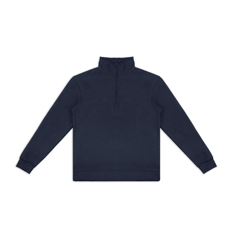 TRENDSWEAR Camden Unisex Quarter Zip - Navy