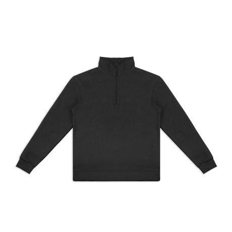 TRENDSWEAR Camden Unisex Quarter Zip - Black