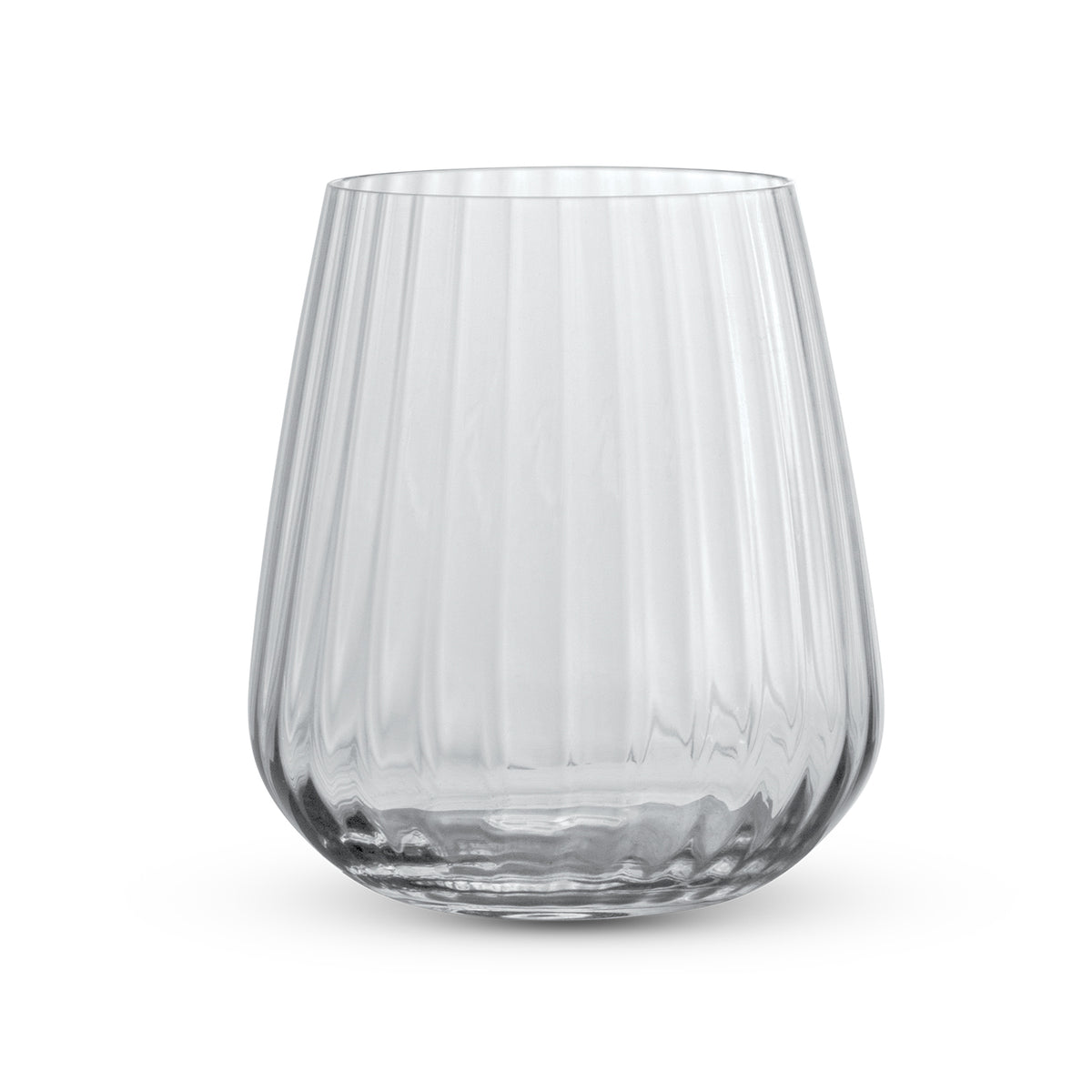 Luigi Bormioli Optica Stemless Low Ball - Clear