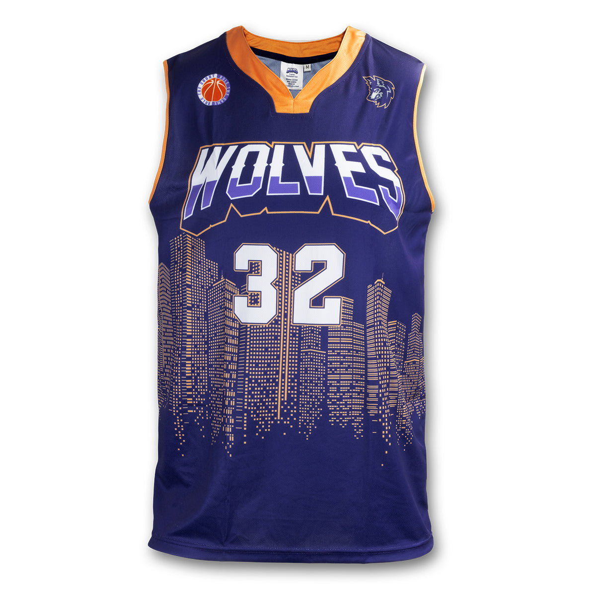 Custom Mens Basketball Top - Front