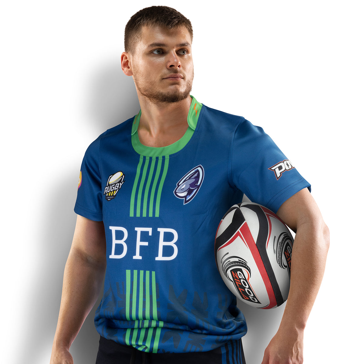Custom Mens Rugby T-Shirt - Main