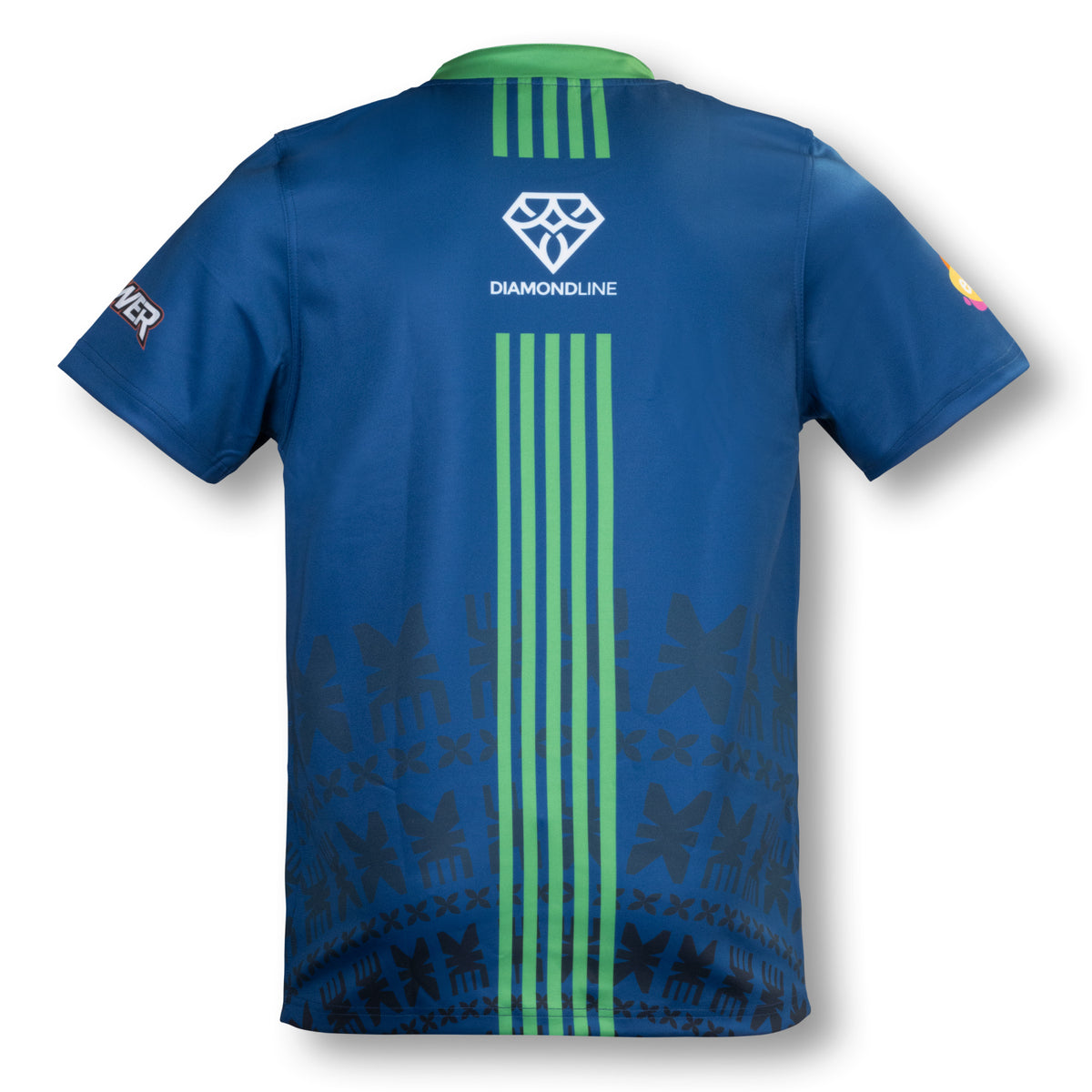Custom Mens Rugby T-Shirt - Back