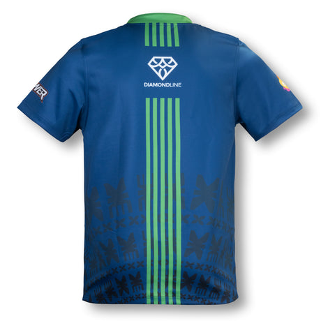 Custom Mens Rugby T-Shirt - Back