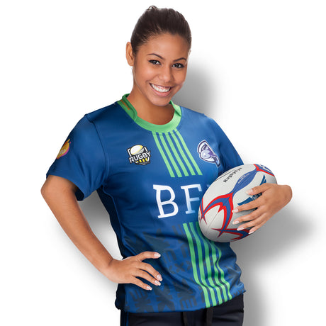 Custom Womens Rugby T-Shirt - Main
